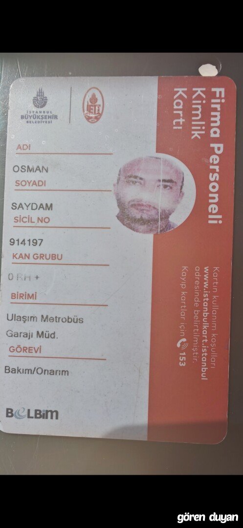Personel karti