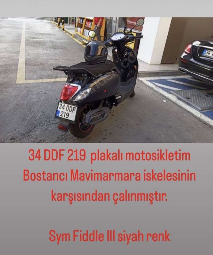 Sym Fiddle III Siyah renk 34DDF219