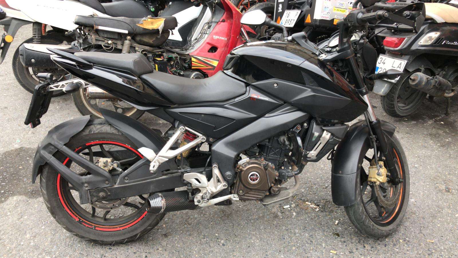 Avcılardan çalındı BAJAJ NS 200