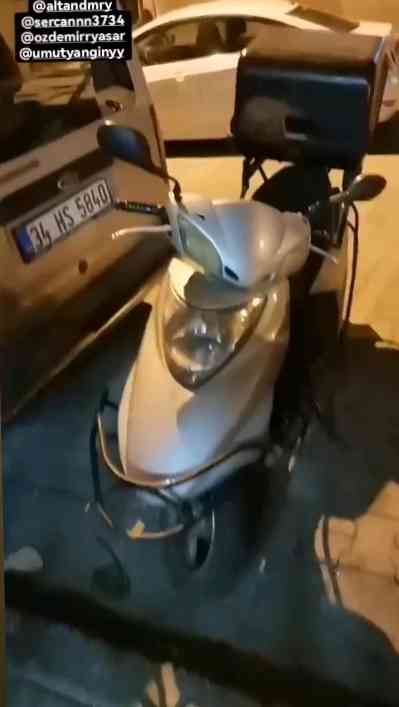 Küçükçekmece Yeşilova mah motosikletimiZ çalındı 