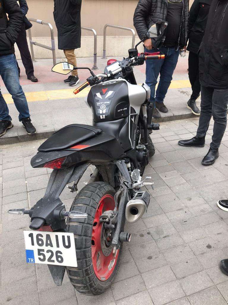 MOTORUM ÇALINDI MT25 Gri renk